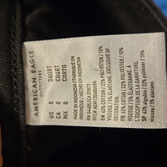 American Eagle Outfitters Black The Dream Jean Hi-Rise Jeggings Size 8 Short - Picture 5 of 5